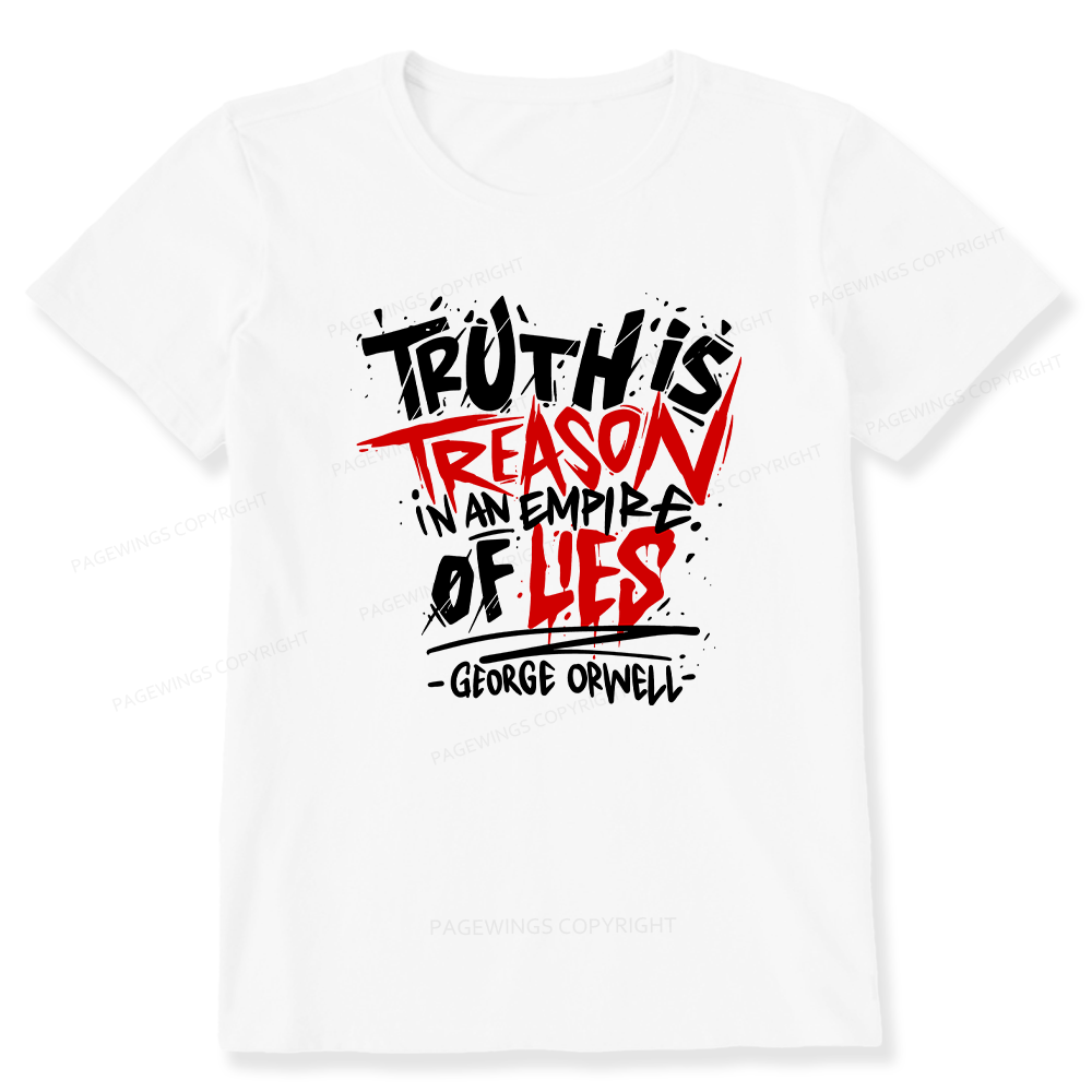 Pagewings Truth Is Treason In An Empire Of Lies Unisex Classic T-shirt
