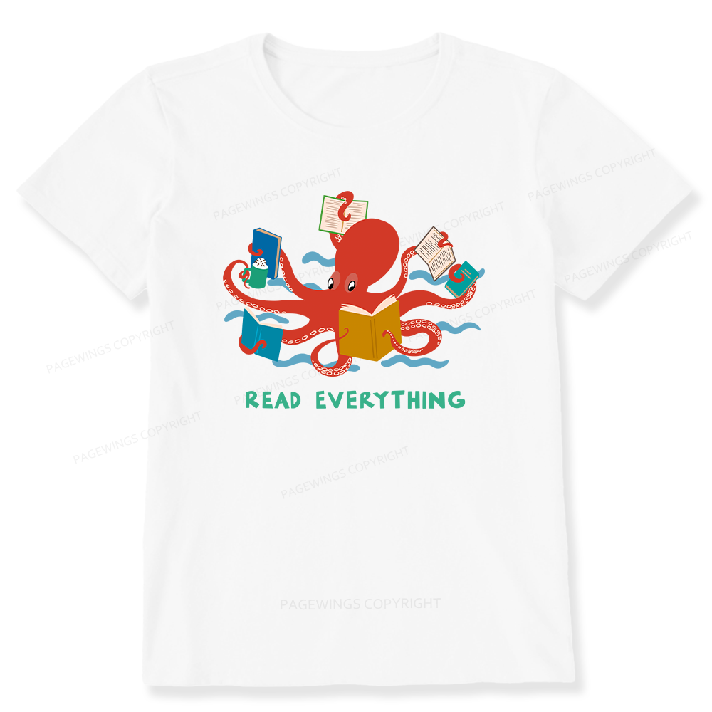 Pagewings Read Everything Unisex Classic T-shirt