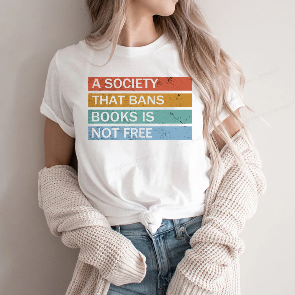 Pagewings Banned Books Shirt Read Banned Books Unisex Classic T-shirt