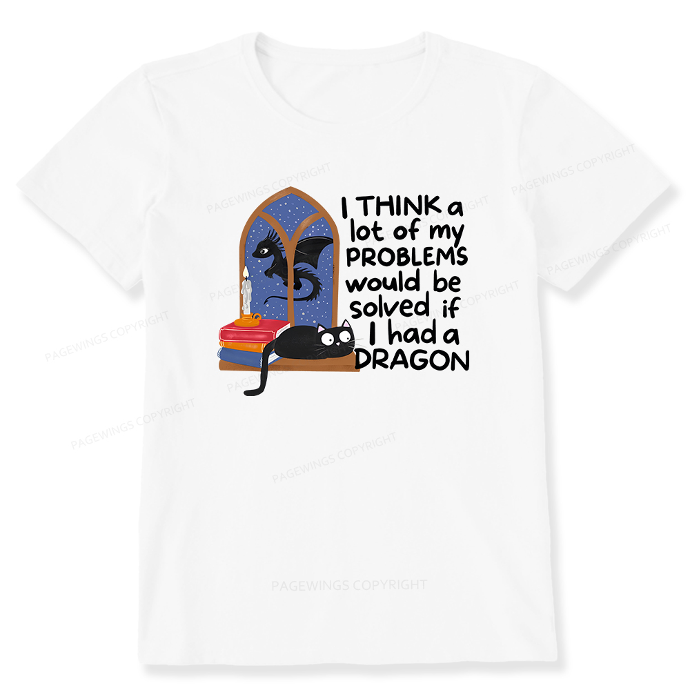 Pagewings If I Had A BookDragon Unisex Classic T-shirt