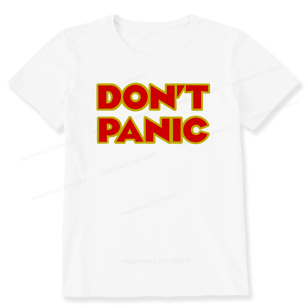 Pagewings Don't Panic Unisex Classic T-shirt