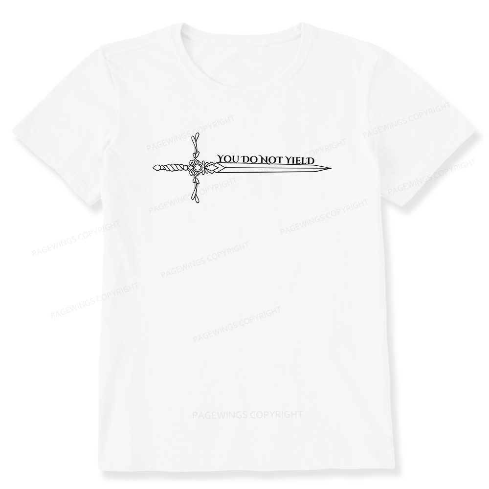 Pagewings You Do Not Yield Unisex Classic T-shirt