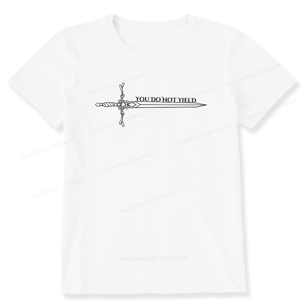 Pagewings You Do Not Yield Unisex Classic T-shirt
