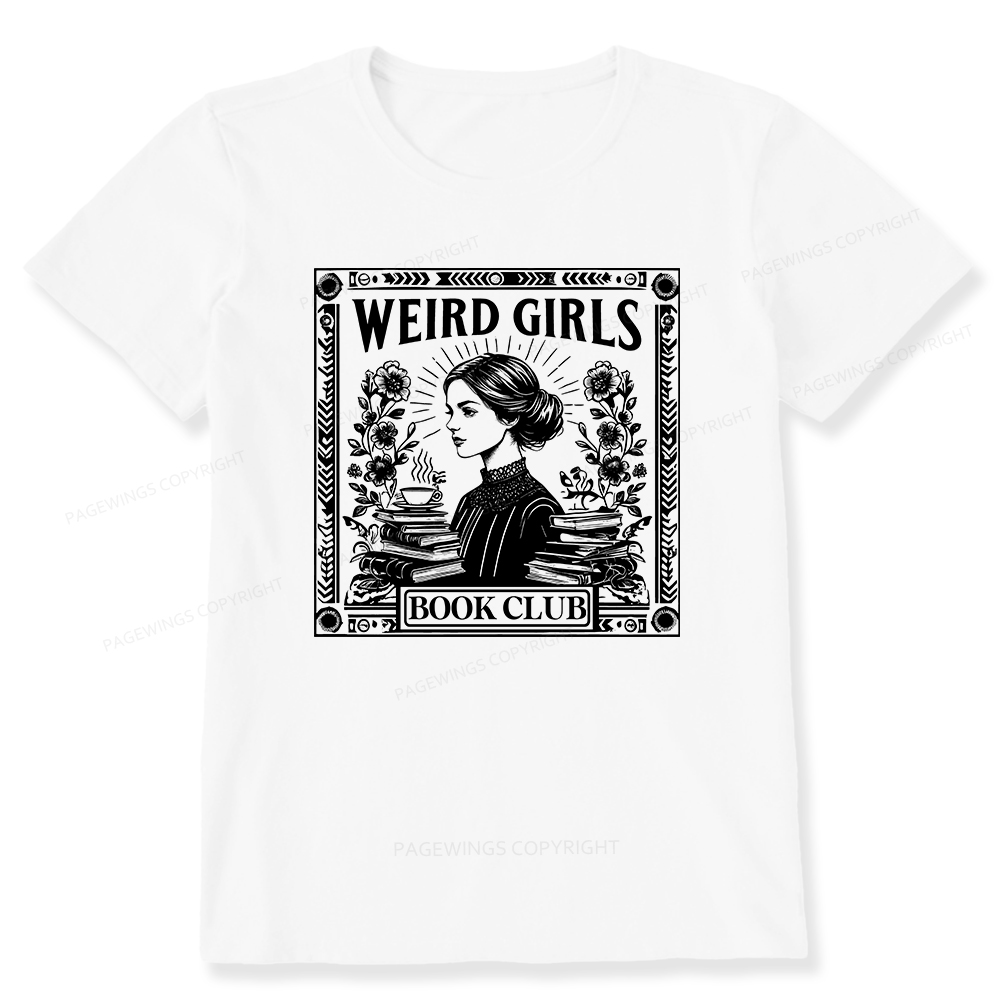 Pagewings Weird Girls Book Club Unisex Classic T-shirt