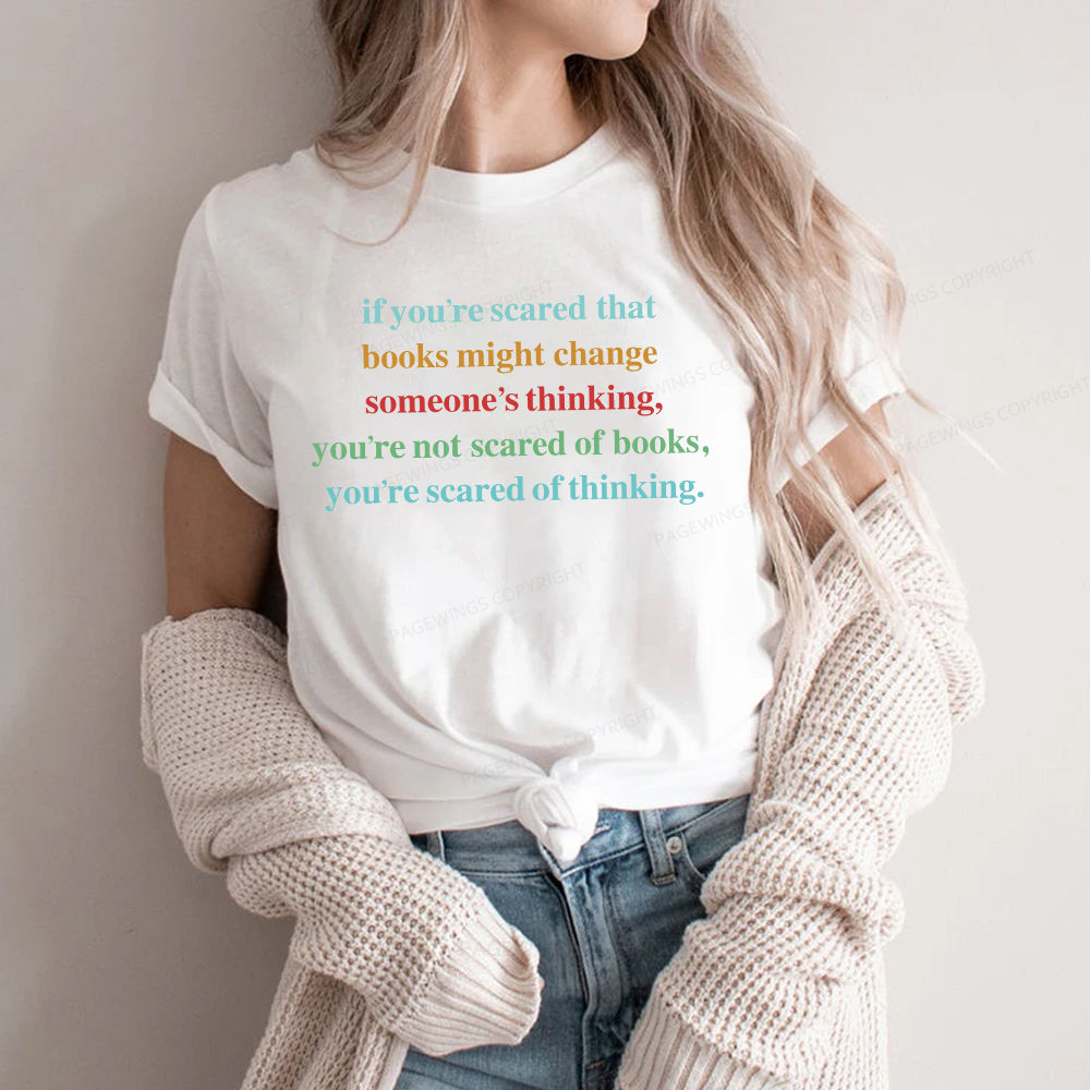 Pagewings Censorship Social Justice Shirt Booktrovert Unisex Classic T-shirt