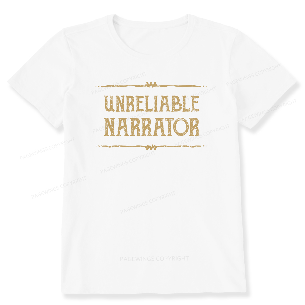 Pagewings Unreliable Narrator Unisex Classic T-shirt