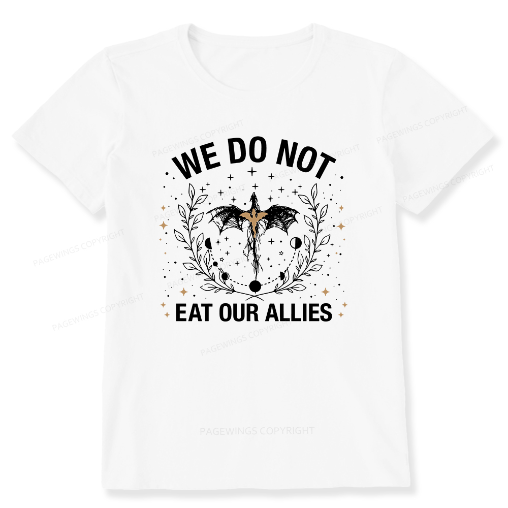Pagewings We Do Not Eat Our Allies Unisex Classic T-shirt