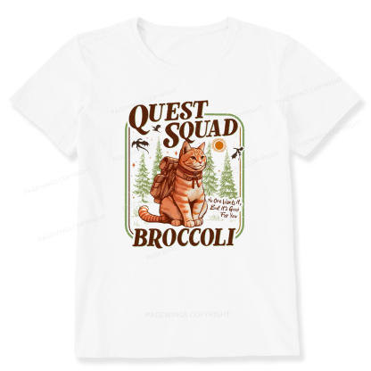Pagewings Quest Squad Broccoli Unisex Classic T-shirt