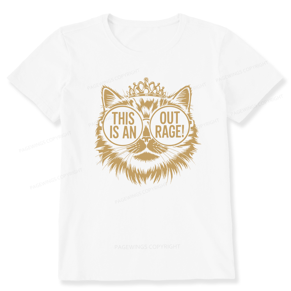 Pagewings This Is An Outrage Unisex Classic T-shirt