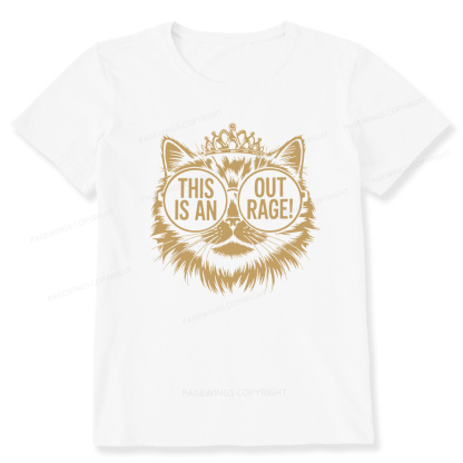 Pagewings This Is An Outrage Unisex Classic T-shirt