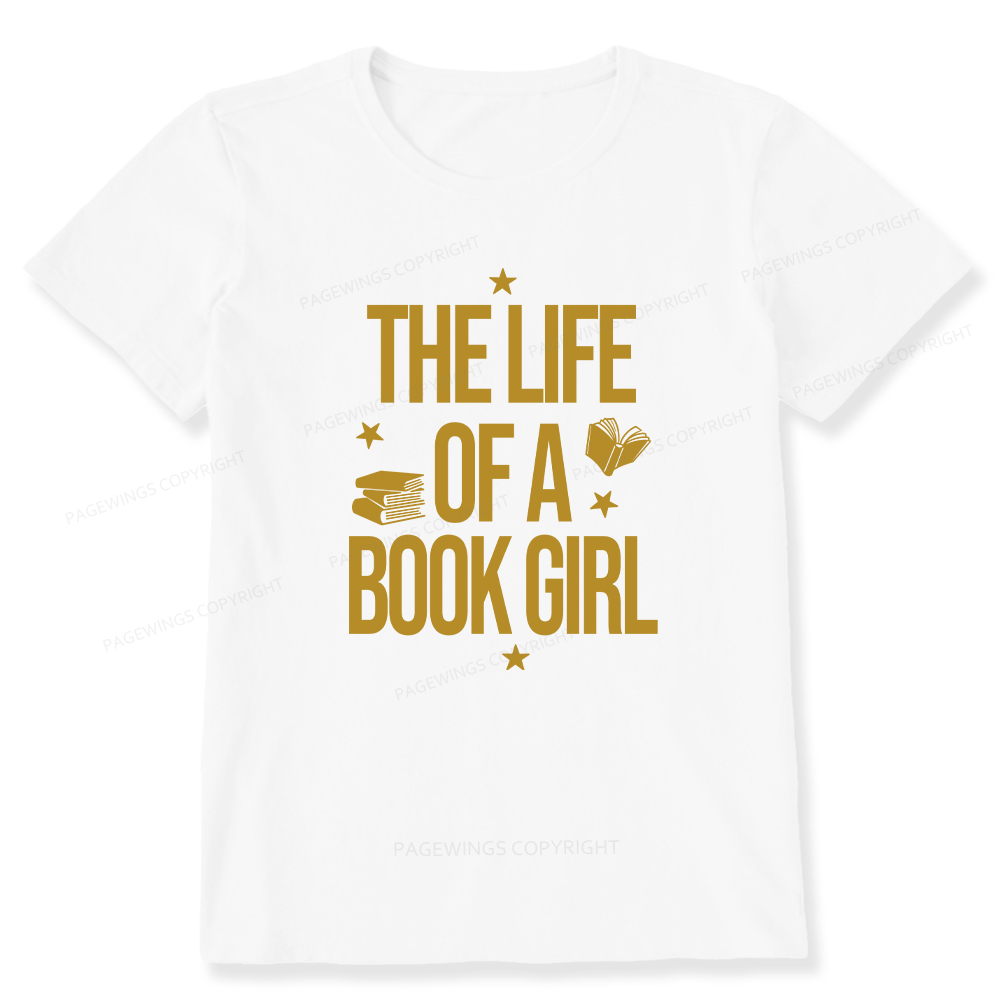 Pagewings The Life of a Book Girl Unisex Classic T-shirt