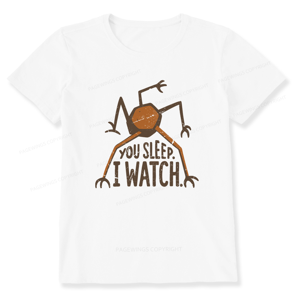Pagewings You Sleep I Watch Unisex Classic T-shirt