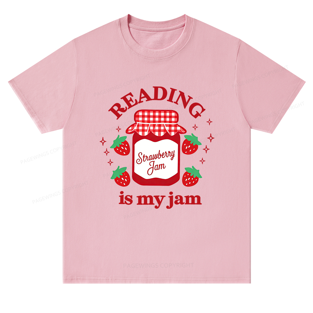 Pagewings Valentines Day Reading is My Jam Unisex Classic T-shirt