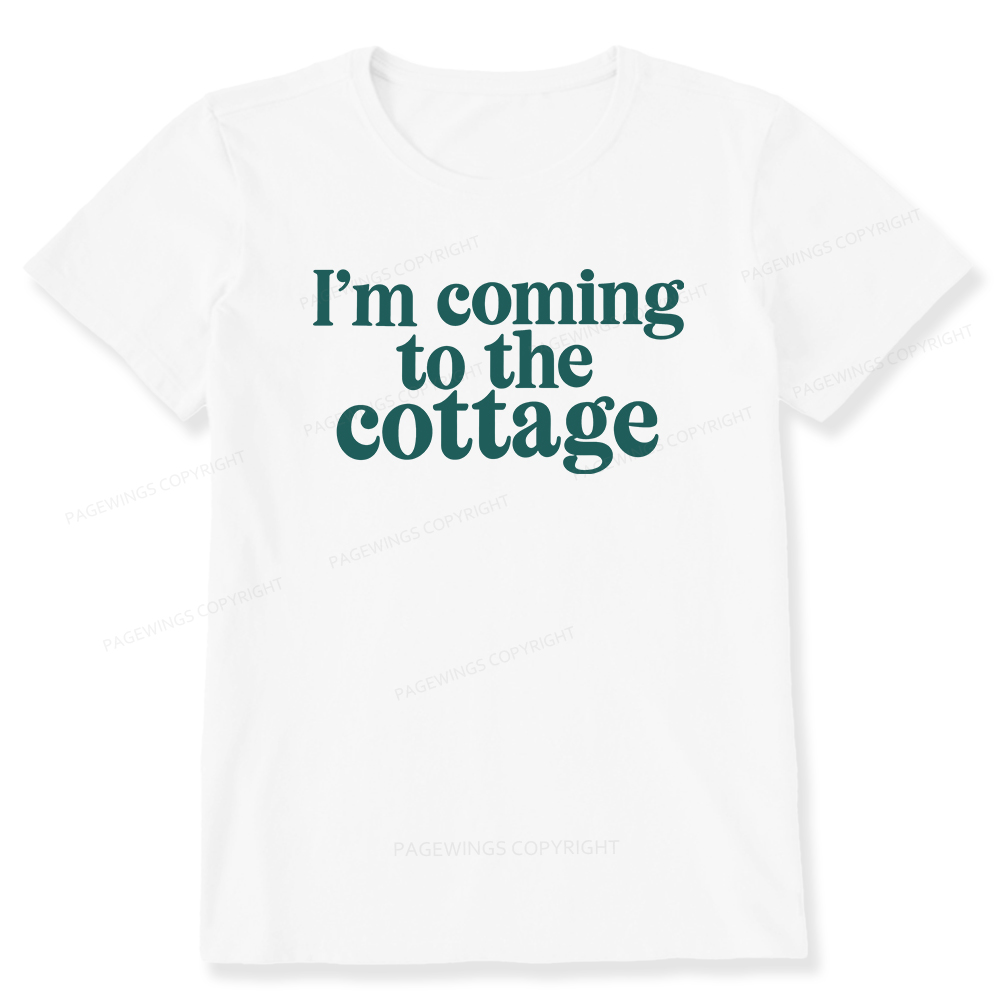 Pagewings I'm Coming To The Cottage Unisex Classic T-shirt