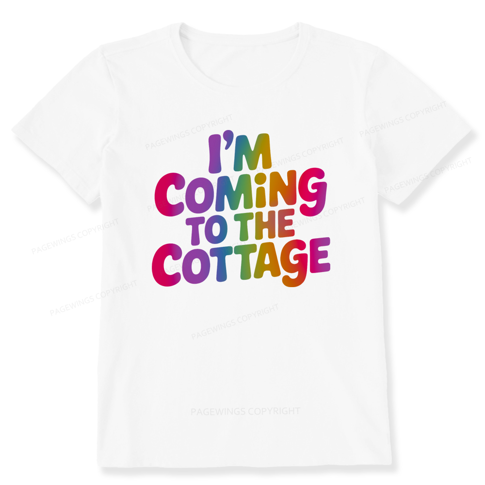 Pagewings I'm Coming To The Cottage Unisex Classic T-shirt