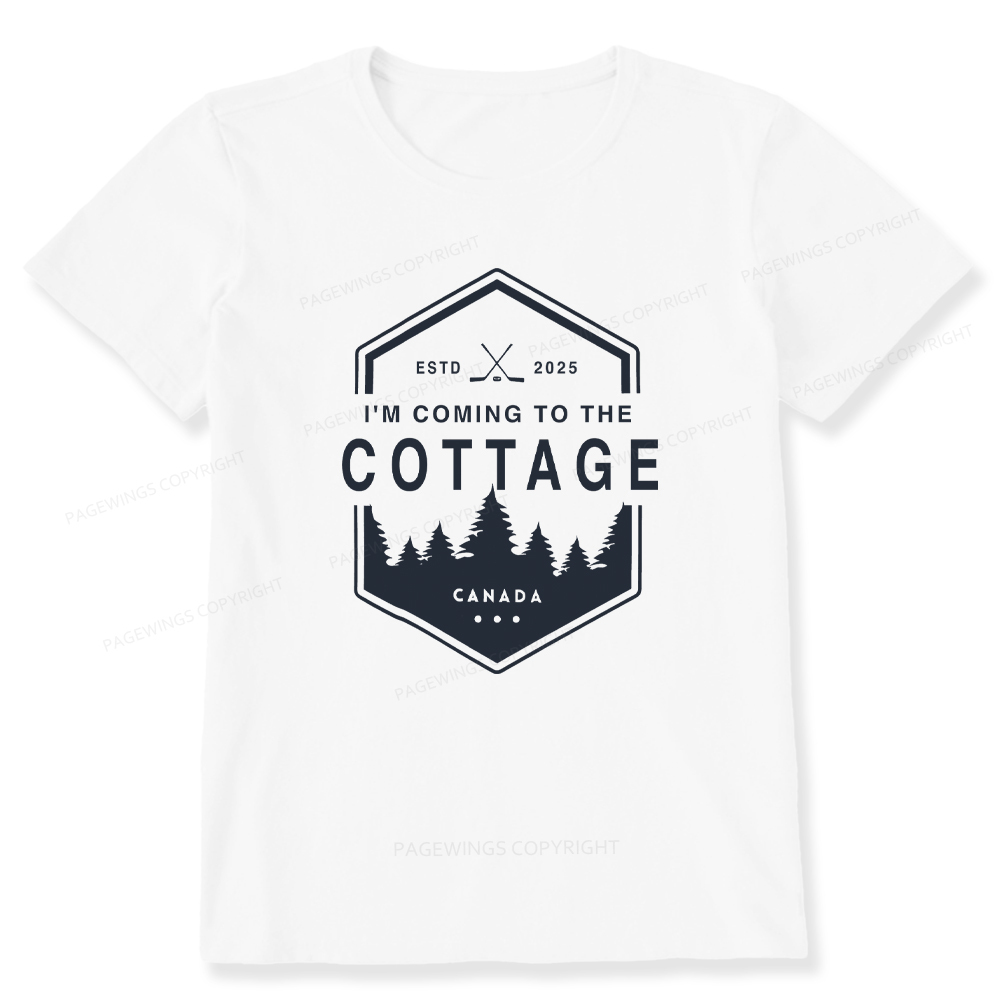 Pagewings Coming To The Cottage Unisex Classic T-shirt