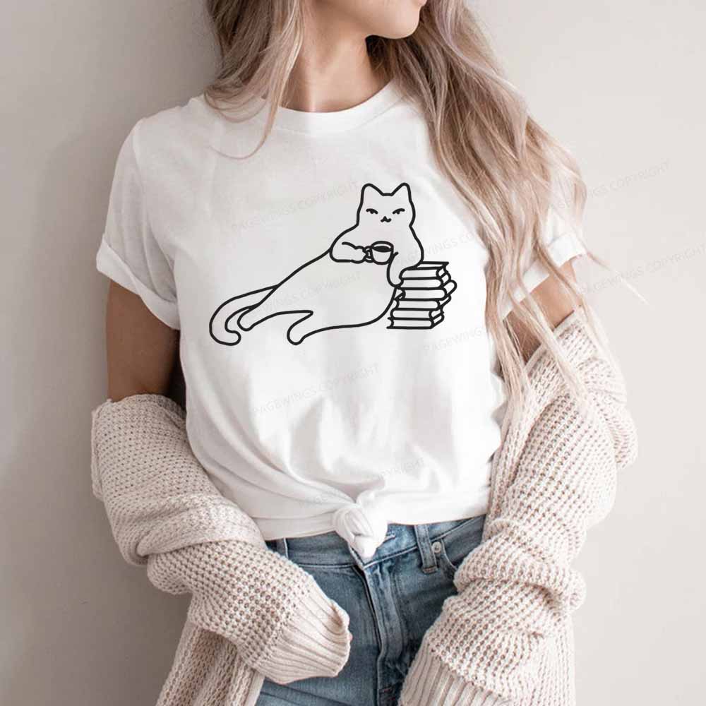 Pagewings Book Lover Shirt For Women Unisex Classic T-shirt