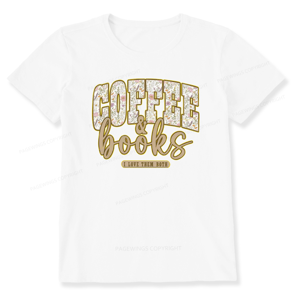 Pagewings Coffee And Books Unisex Classic T-shirt