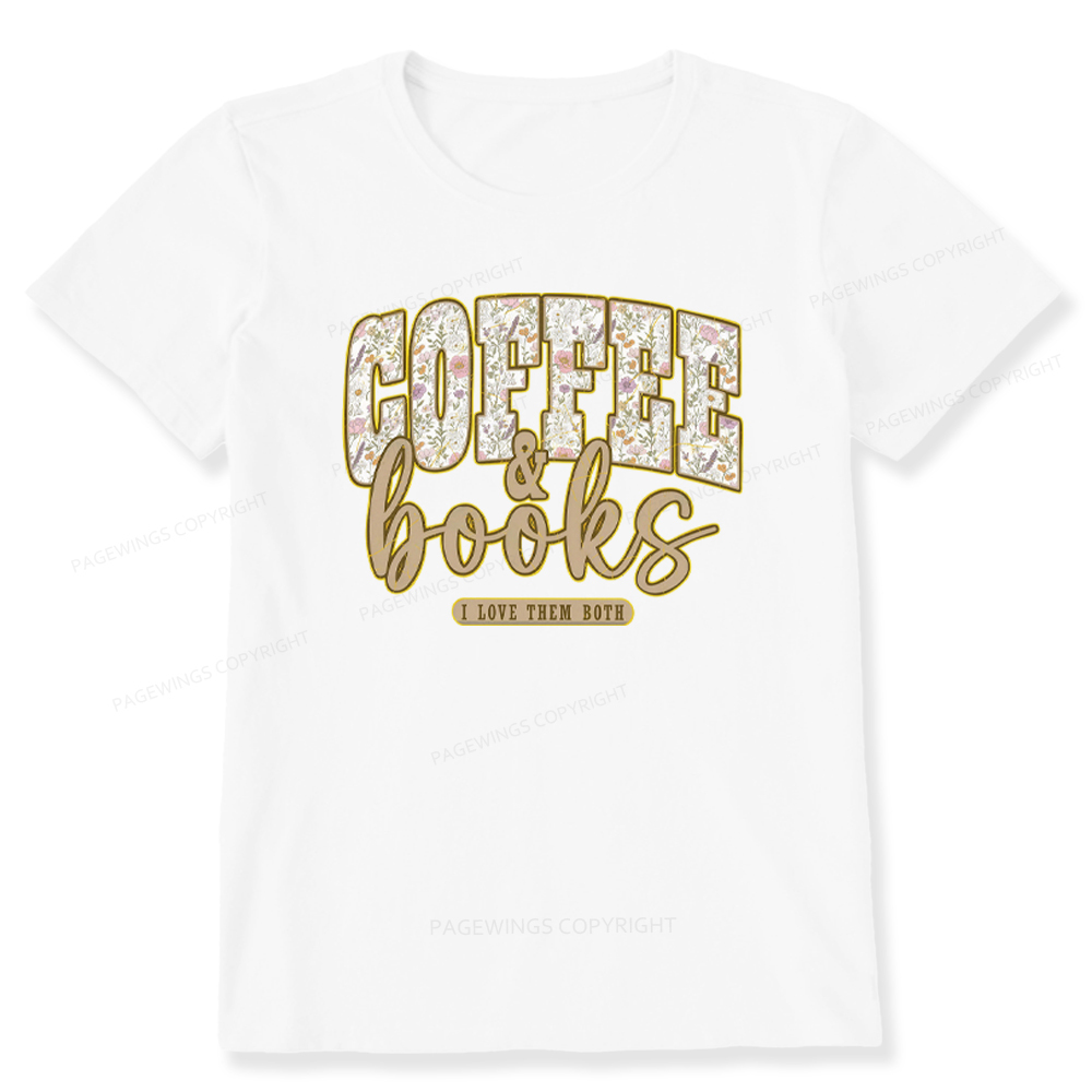 Pagewings Coffee And Books Unisex Classic T-shirt