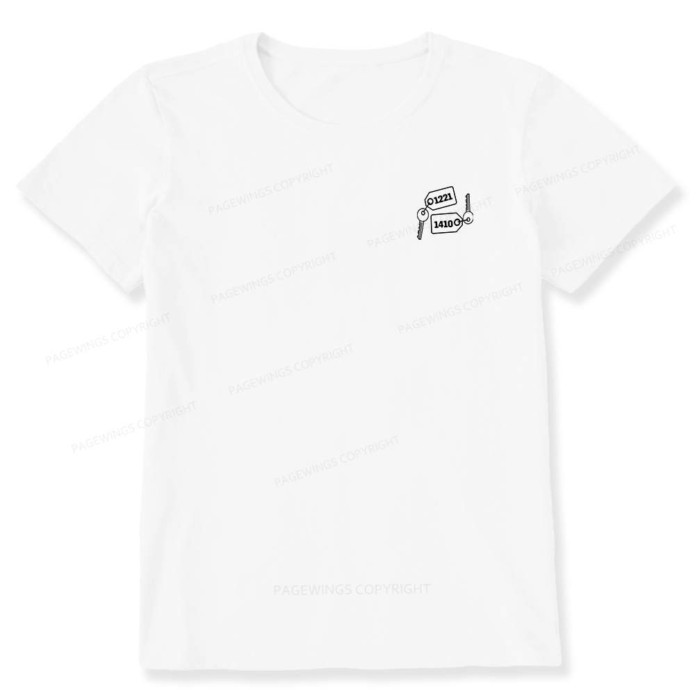 Pagewings Room Numbers Unisex Classic T-shirt