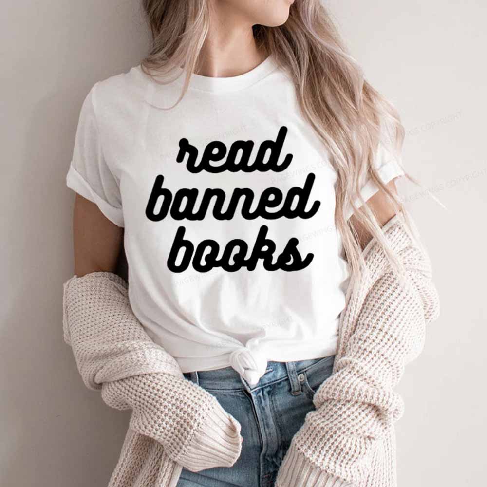 Pagewings Read Banned Books Unisex Tee Unisex Classic T-shirt
