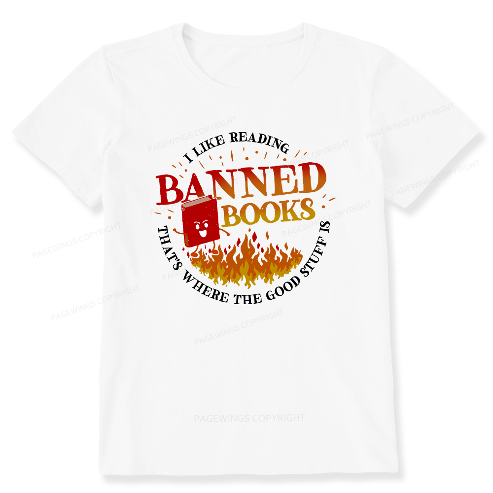 Pagewings Banned Books Unisex Classic T-shirt