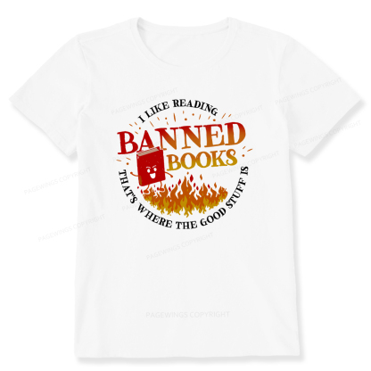 Pagewings Banned Books Unisex Classic T-shirt