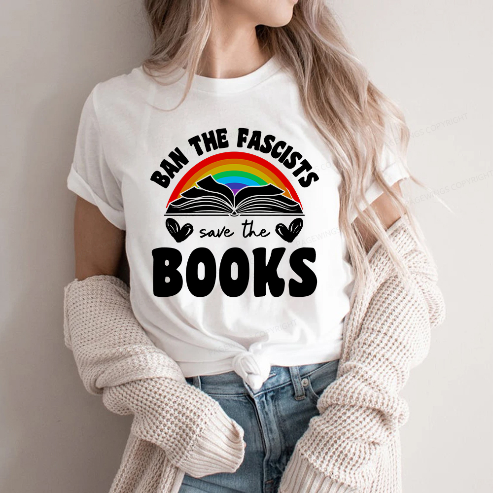 Pagewings Banned Books T-Shirt Unisex Classic T-shirt