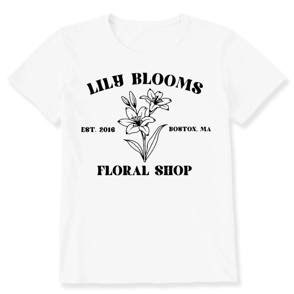 Pagewings Lily Bloom's Floral Unisex Classic T-shirt