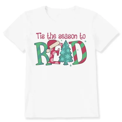 Pagewings Christmas Reading Unisex Classic T-shirt