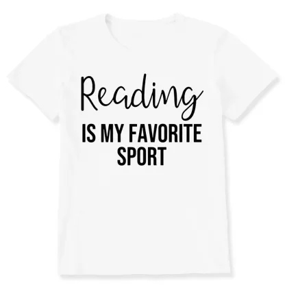 Pagewings Reading is My Favourite Sport Unisex Classic T-shirt