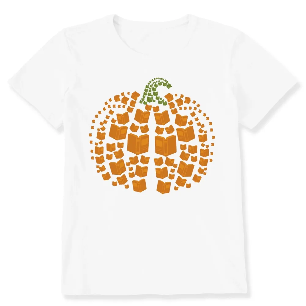 Pagewings Thanksgiving Book Pumpkin Unisex Classic T-shirt