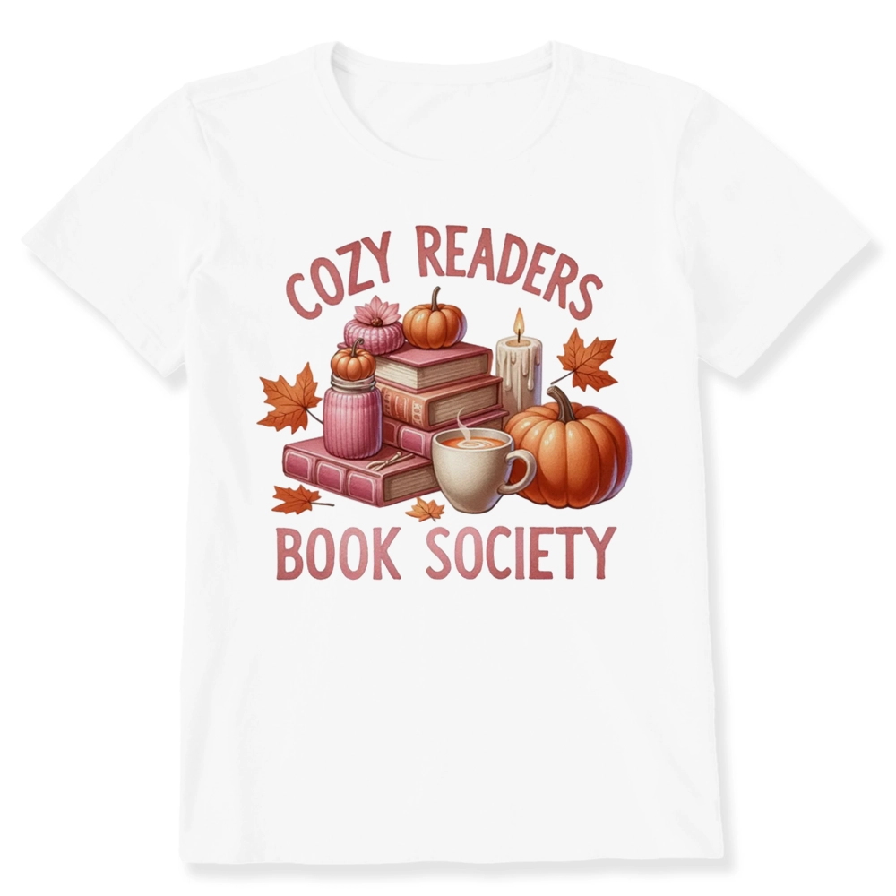 Pagewings Thanksgiving Cozy Readers Book Society Unisex Classic T-shirt