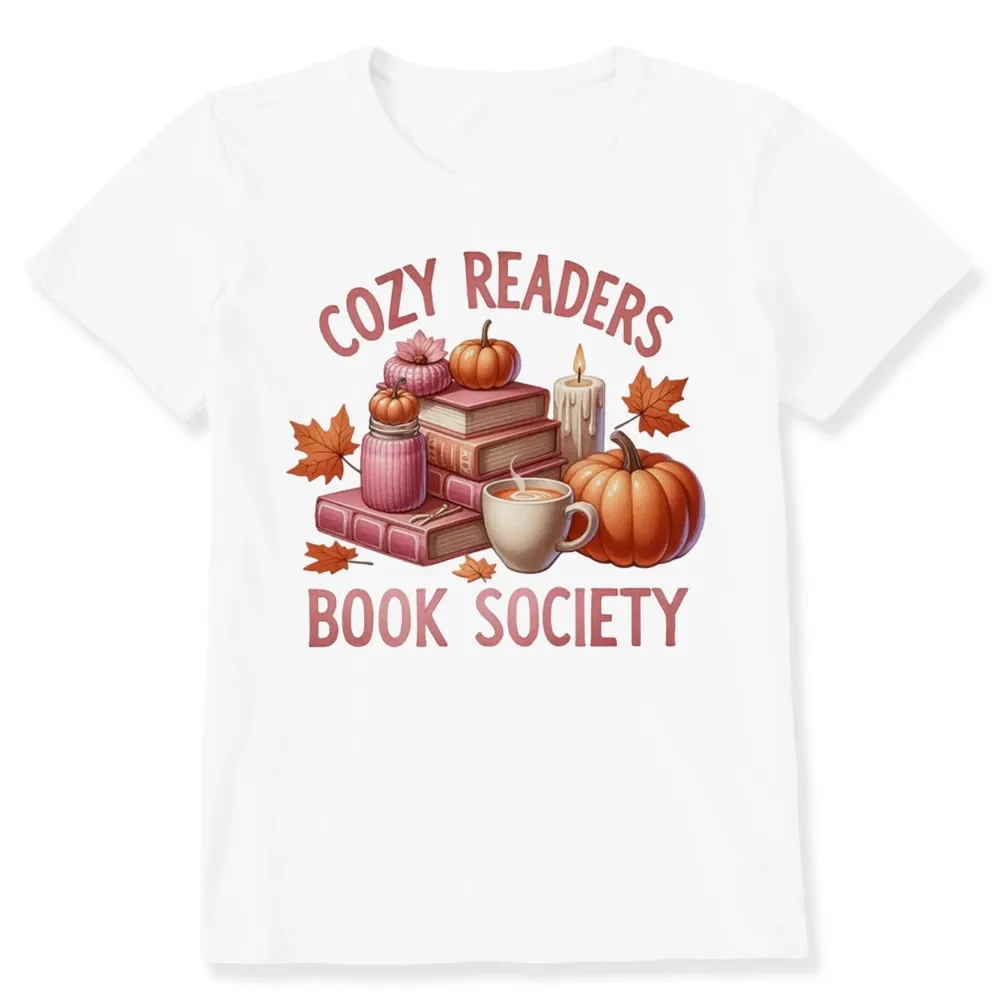 Pagewings Thanksgiving Cozy Readers Book Society Unisex Classic T-shirt