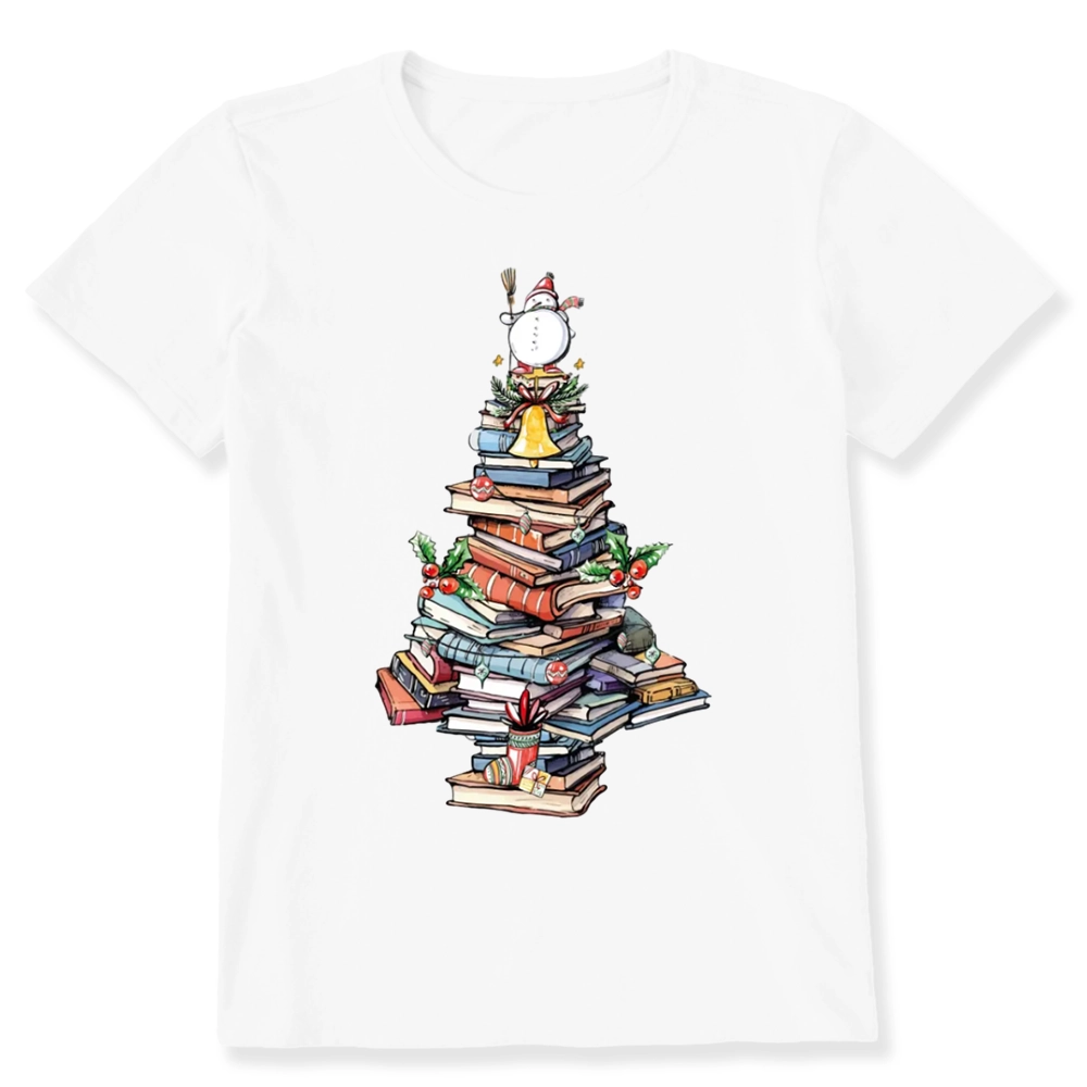 Pagewings Book Christmas Tree Unisex Classic T-shirt