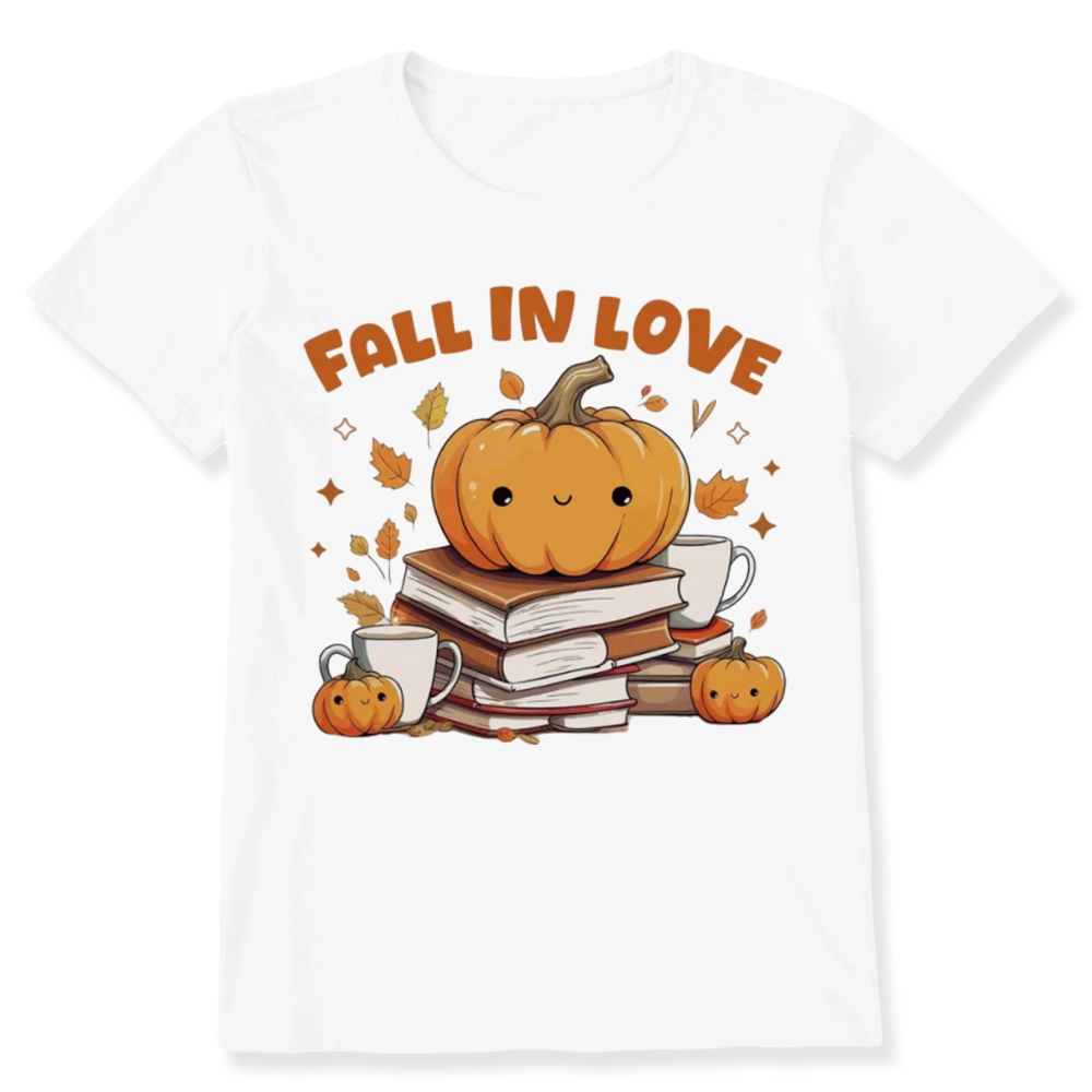 Pagewings Thanksgiving Fall in Love with Reading Unisex Classic T-shirt