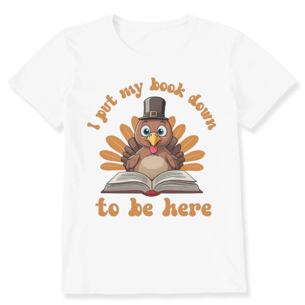 Pagewings Funny Thanksgiving Book Unisex Classic T-shirt