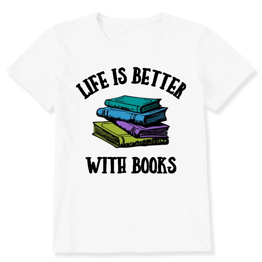 Pagewings Life's Better With Books Unisex Classic T-shirt
