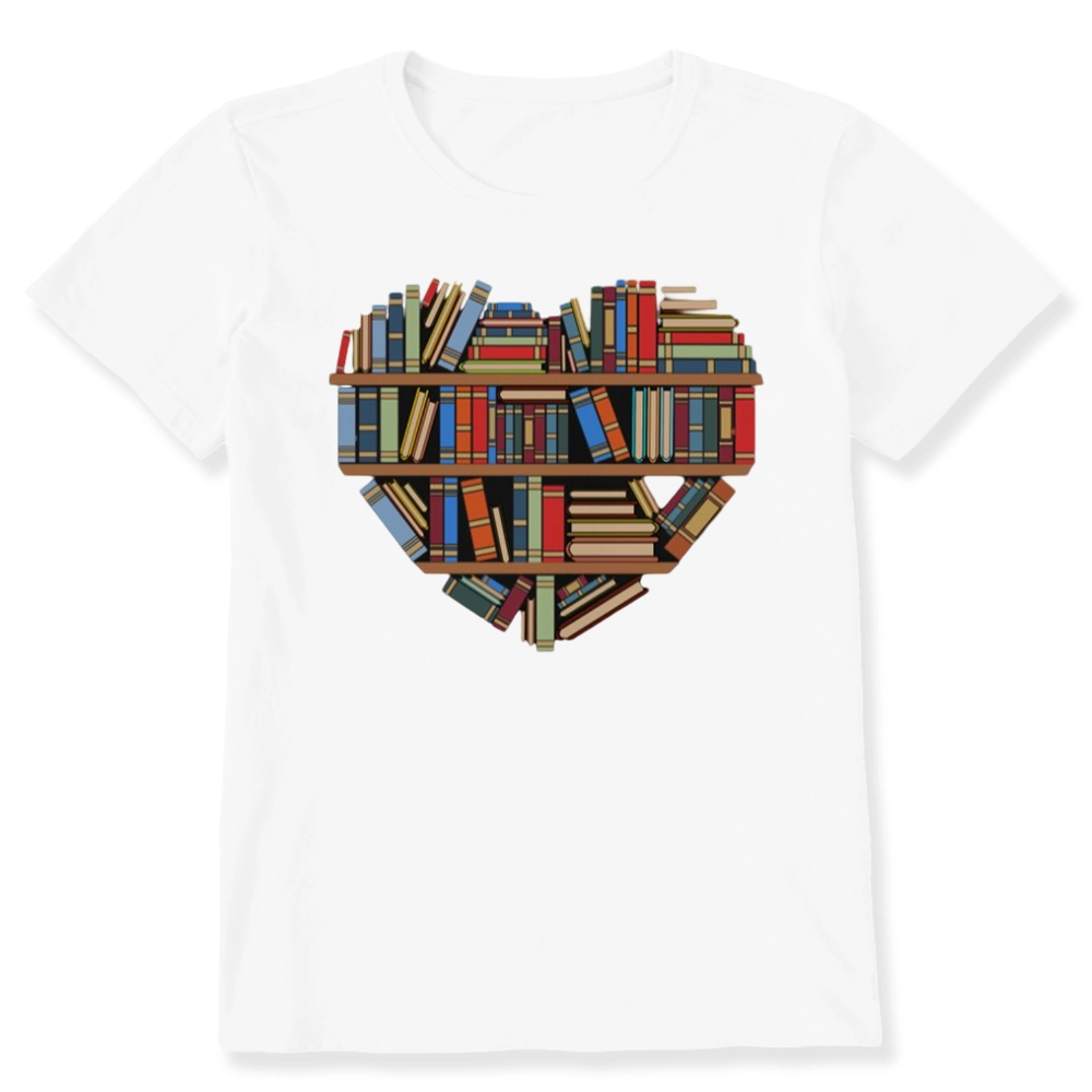 Pagewings Hearty Library Books Unisex Classic T-shirt