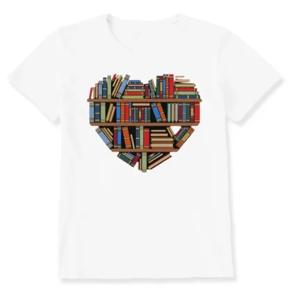 Pagewings Hearty Library Books Unisex Classic T-shirt