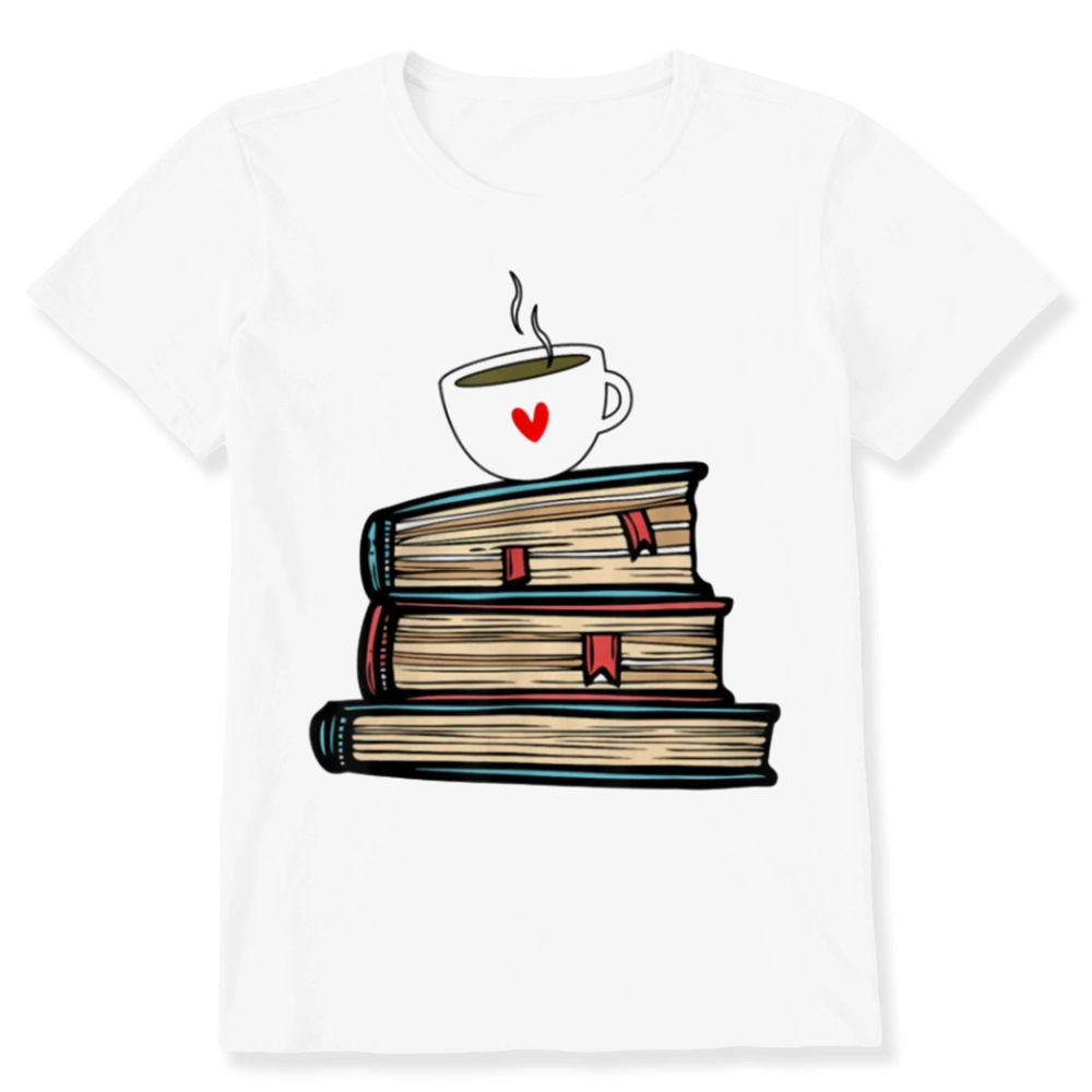 Pagewings Tea Cup Book Lovers Unisex Classic T-shirt
