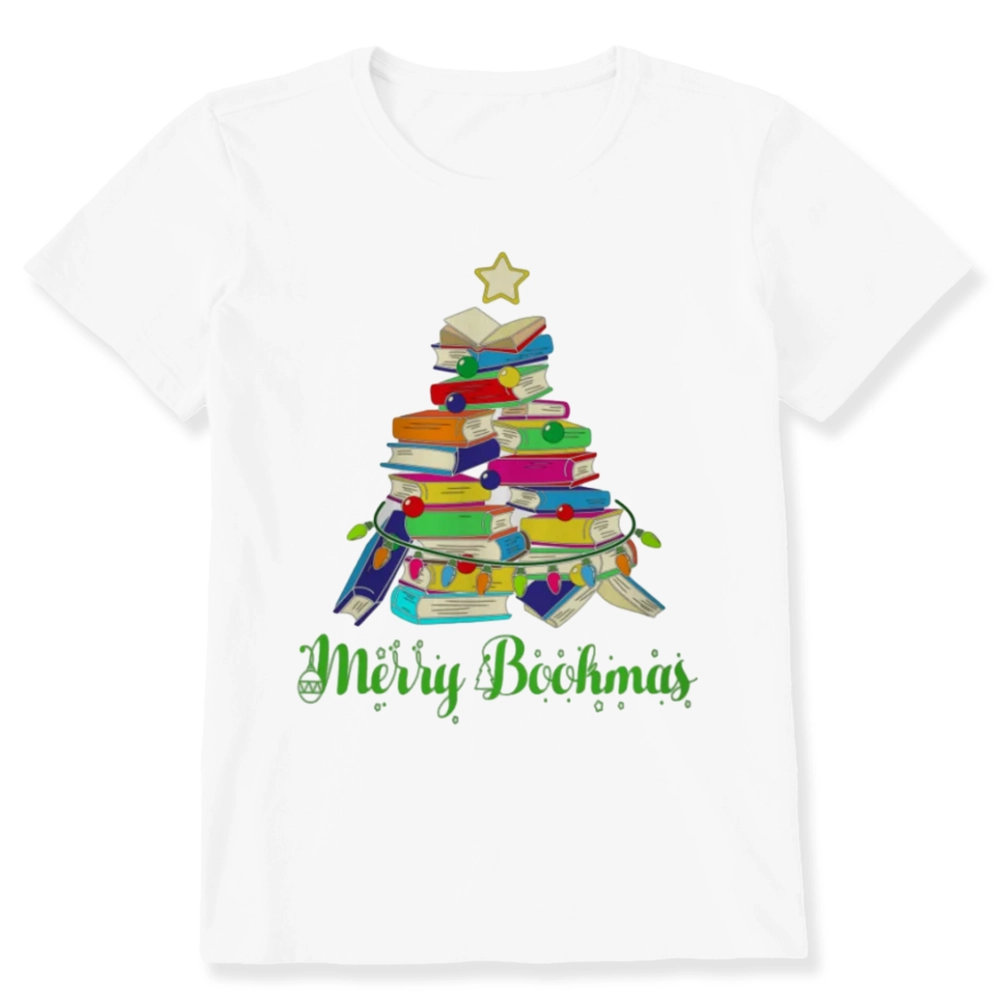 Pagewings Book Christmas Tree Unisex Classic T-shirt