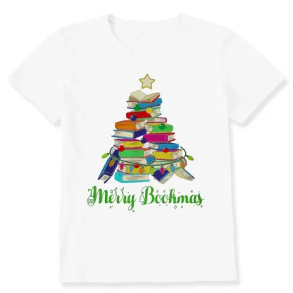 Pagewings Book Christmas Tree Unisex Classic T-shirt