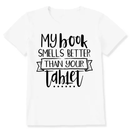 Pagewings My Book Smells Better Than Your Tablet Unisex Classic T-shirt