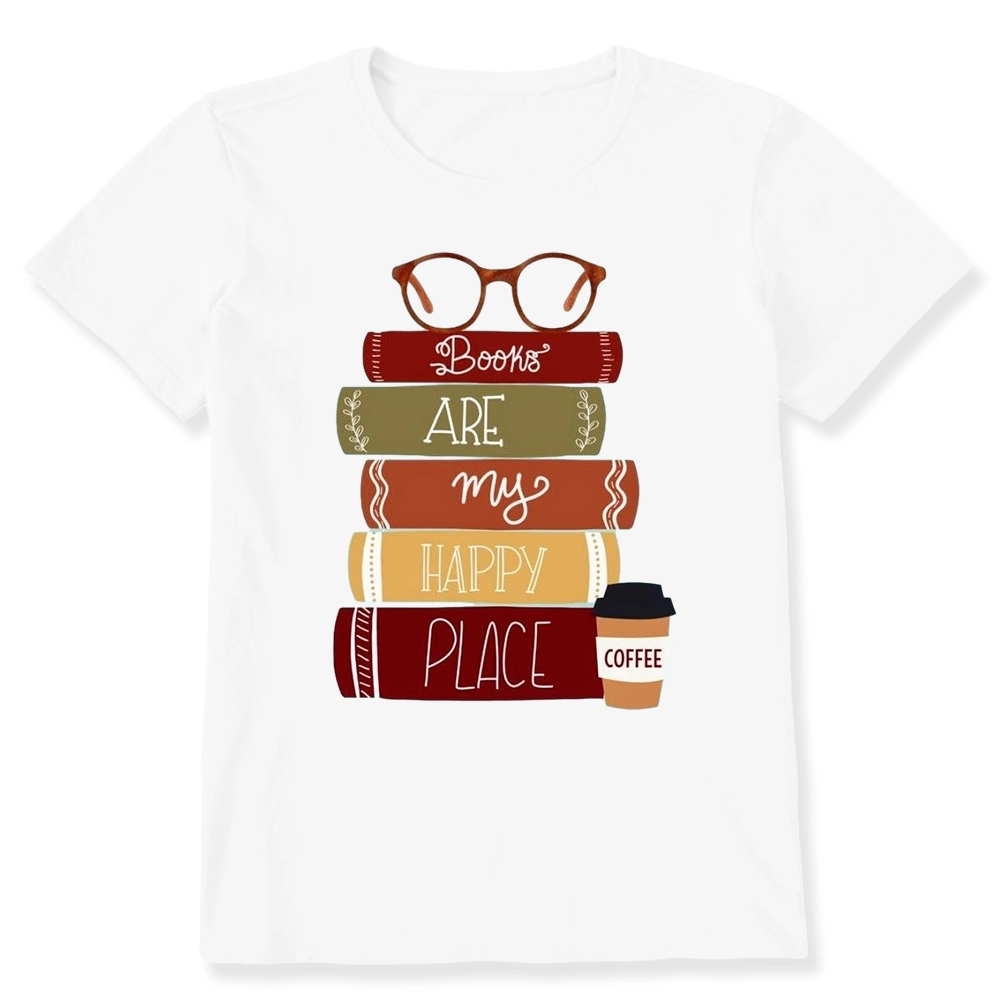 Pagewings Books are My Happy Place Unisex Classic T-shirt