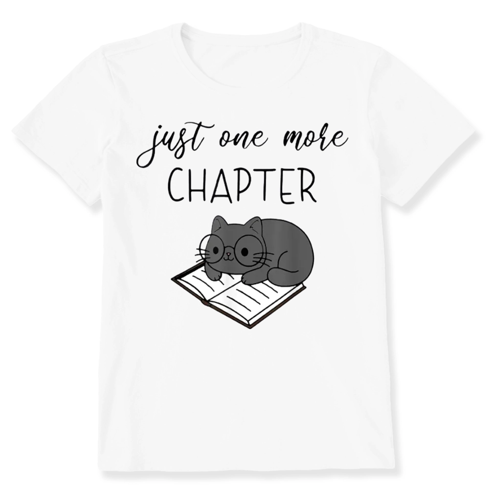 Pagewings Book Worm Reading Cat Unisex Classic T-shirt