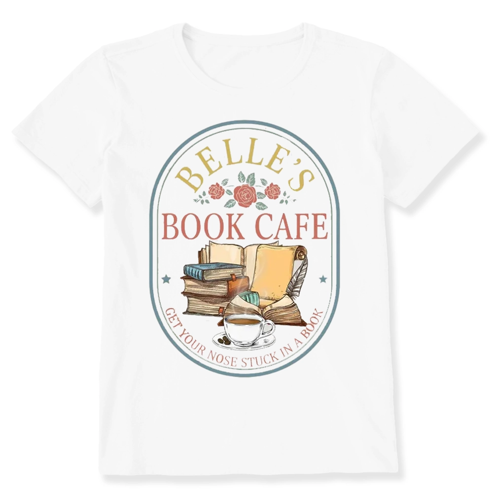 Pagewings Belles Book Cafe Unisex Classic T-shirt