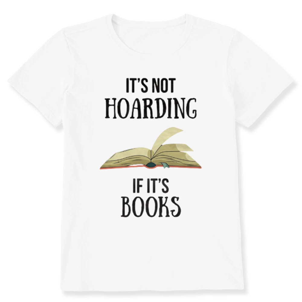 Pagewings It's Not Hoarding If It's Books Unisex Classic T-shirt