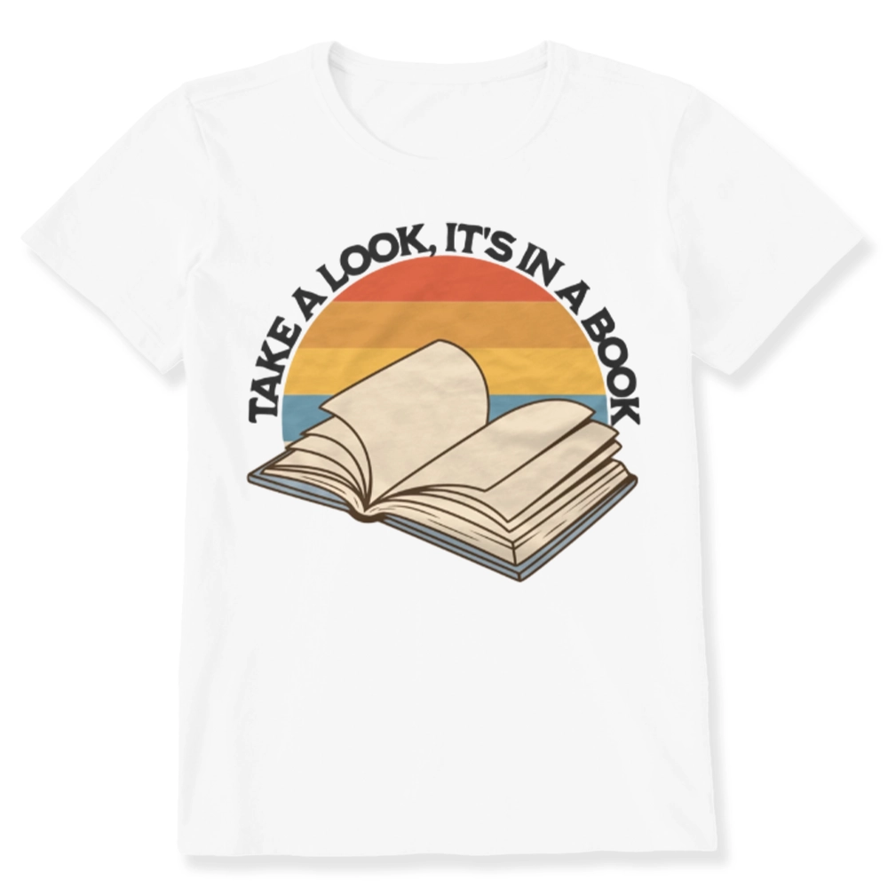 Pagewings Take a Look It's In a Book Unisex Classic T-shirt