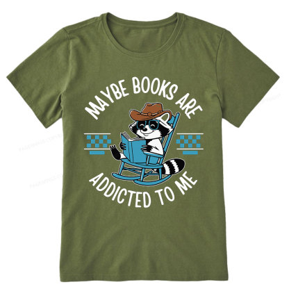 Pagewing Books Are Addicted To Me Unisex Classic T-shirt